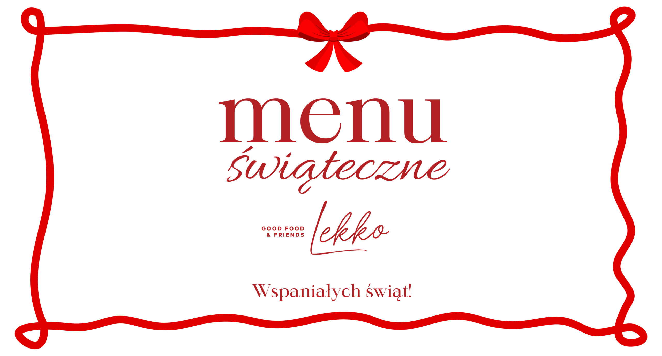 menu catering wigilia boże narodzenie